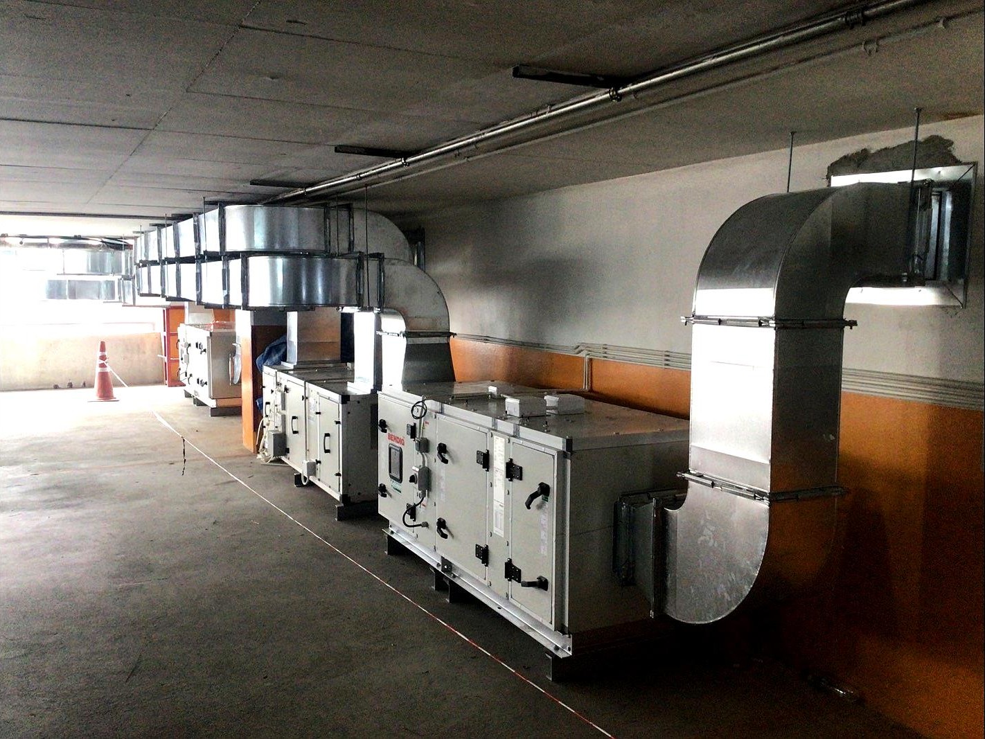 Modern Industrial Ducting